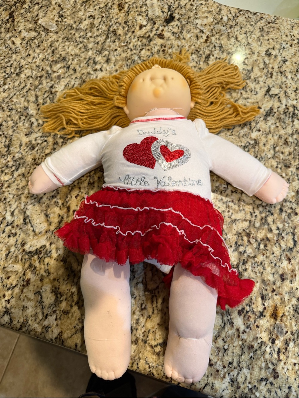 Cabbage Patch Kids Doll Daddy’s Little Valentine vintage